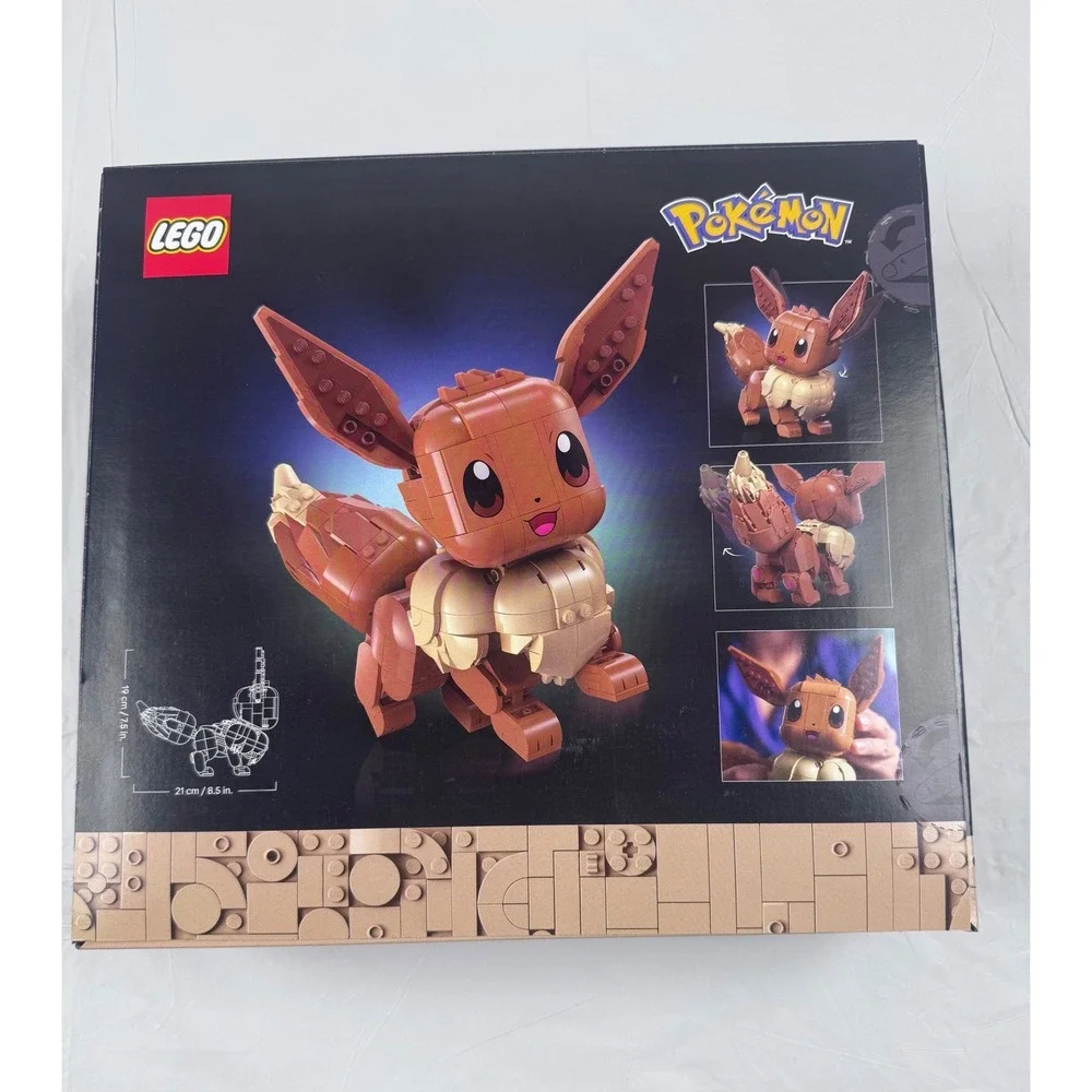 LEGO Pokemon Eevee 72151 Building Set 587 Pcs New Sealed 18+ Display Model